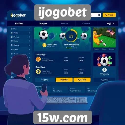 Interface do usuário do ijogobet é intuitiva