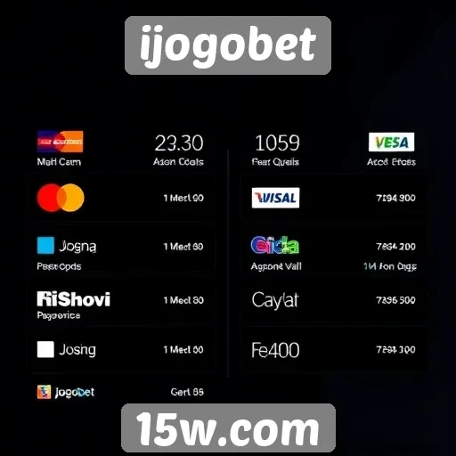 Métodos de pagamento disponíveis no ijogobet